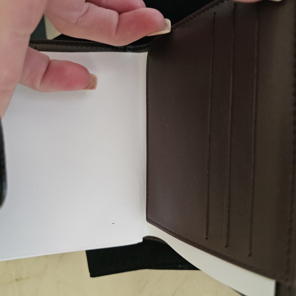 CHANEL Black Quilted NEW wallet with Gold Logo - Picture 8 of 11